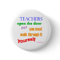 Teachers open the door... button