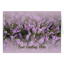 Teachers Plant Seeds Lavender Card