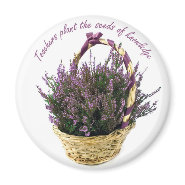 Teachers Plant Seeds Lavender magnet