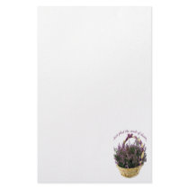 Teachers Plant Seeds Lavender stationery by TeacherTools Teachers Plant Seeds Lavender stationery