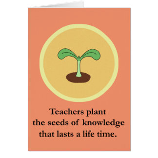 Teachers Plant Seeds Of Knowledge Gifts On Zazzle