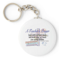 Teacher's Prayer Gifts---Unique Teacher Keychains