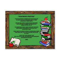 teachers prayer postcards