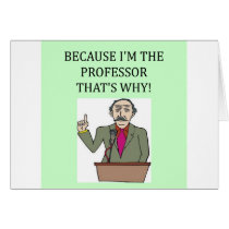 teachers & professors cards