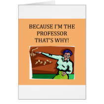 teachers & professors cards