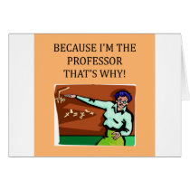 teachers & professors cards