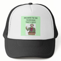 teachers & professors hat