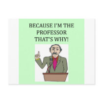teachers & professors post cards