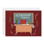 Teachers Retirement Party Invitations