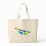 Teachers Rock Tote Bags