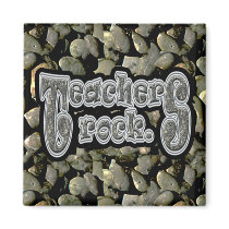 Teachers Rock Magnets