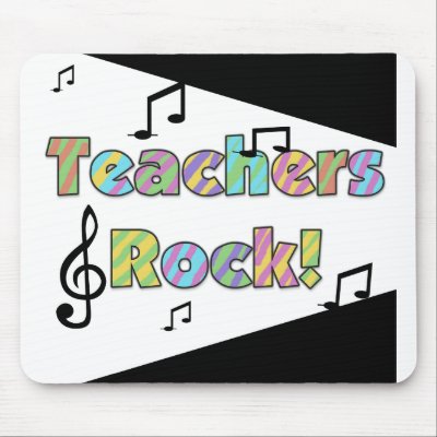 Teachers Rock Mouse Mats by school_teacher