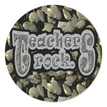 Teachers Rock Stickers