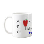 Teachers Rule , A, B, C, 1, 2, 3 Mug