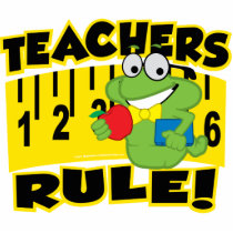 Teachers Rule! Acrylic Cut Outs