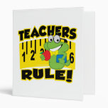 Teachers Rule! Vinyl Binders
