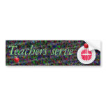 Teachers serve food for thought. bumper stickers