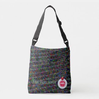 Teachers serve food for thought. tote bag