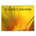 TEACHERS SUNSHINE Calendar Gift Floral Gardens