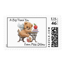Teacher's Thank You Postage Stamp by Dmargie1029 Teacher's Thank You Postage Stamp