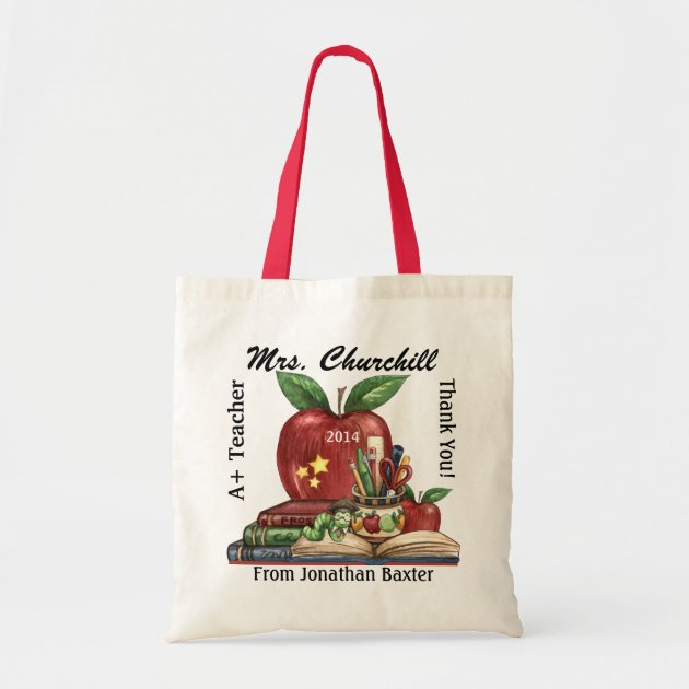 Teachers' Totes - Bookworm - SRF Budget Tote Bag