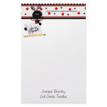 Teacher's Whimsical Ladybug Stationery