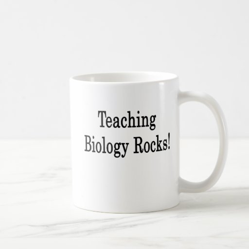 Teaching Biology Rocks Mug
