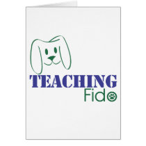 Teaching Fido Logo Wear cards by teachingfido Teaching Fido Logo Wear cards