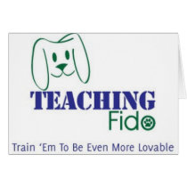Teaching Fido Logo Wear cards by teachingfido Teaching Fido Logo Wear cards