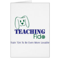 Teaching Fido Logo Wear cards by teachingfido Teaching Fido Logo Wear cards
