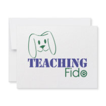 Teaching Fido Logo Wear invitations