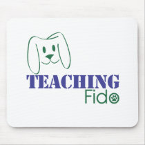 Teaching Fido Logo Wear mousepads
