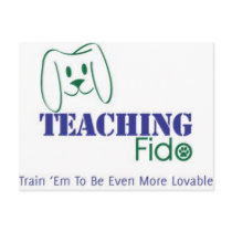 Teaching Fido Logo Wear postcards