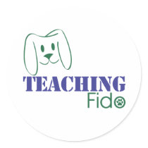 Teaching Fido Logo Wear stickers by teachingfido Teaching Fido Logo Wear stickers