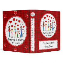 Teaching is a Work of Heart Binder by TeacherTools Teaching is a Work of Heart Binder