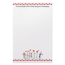 Teaching is a Work of Heart Stationery
