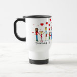 Teaching is a Work of Heart Travel Mug