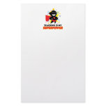 Teaching Is My Superpower Personalized Stationery