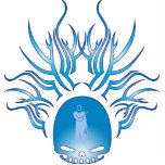Teaching Skull Photo Cutout