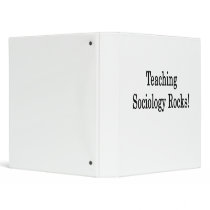 Teaching Sociology Rocks Binder