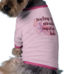 Teaching the Visually Impaired Babe Pet T-shirt