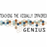 Teaching the Visually Impaired Genius Photo Cut Out