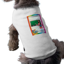 TeachingBusinessCard1 Pet Tee Shirt