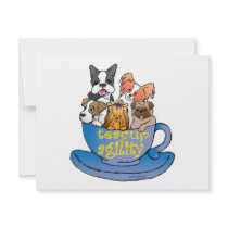 teacup agility personalized invite