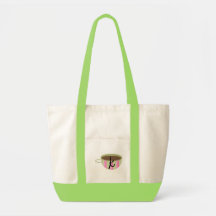 teacup k canvas bag