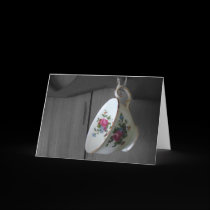 Teacup Note Card cards