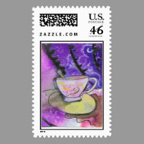 Teacup stamps