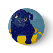 Teacup Pug buttons