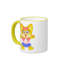 Cartoon Teacup Yorkie