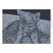 teacup yorkie cards by artbynina teacup yorkie cards